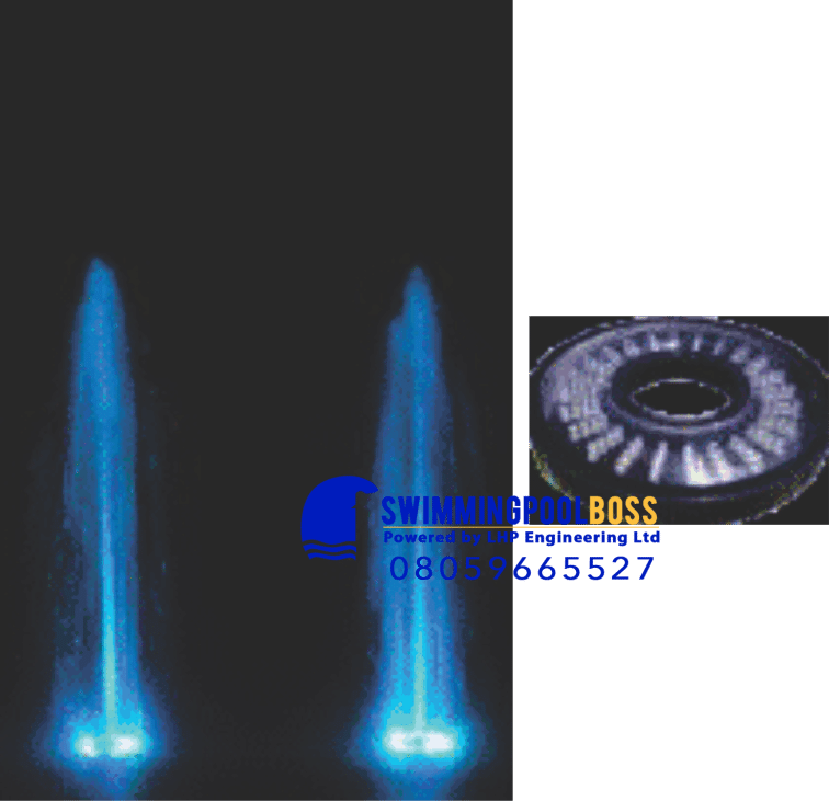 SUBMERSIBLE NOZZLE MOUNTED LED FOUNTAIN LIGHT