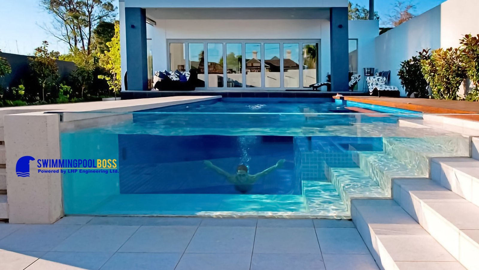 1-Sided Acrylic Wall Swimming Pool